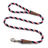Mendota Pet Snap Leash - British-Style Braided Dog Lead, Made in The USA