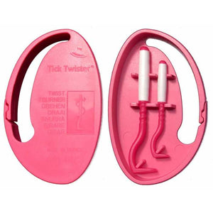 Tick Twister by O'TOM Silicone Handle Belt Clip